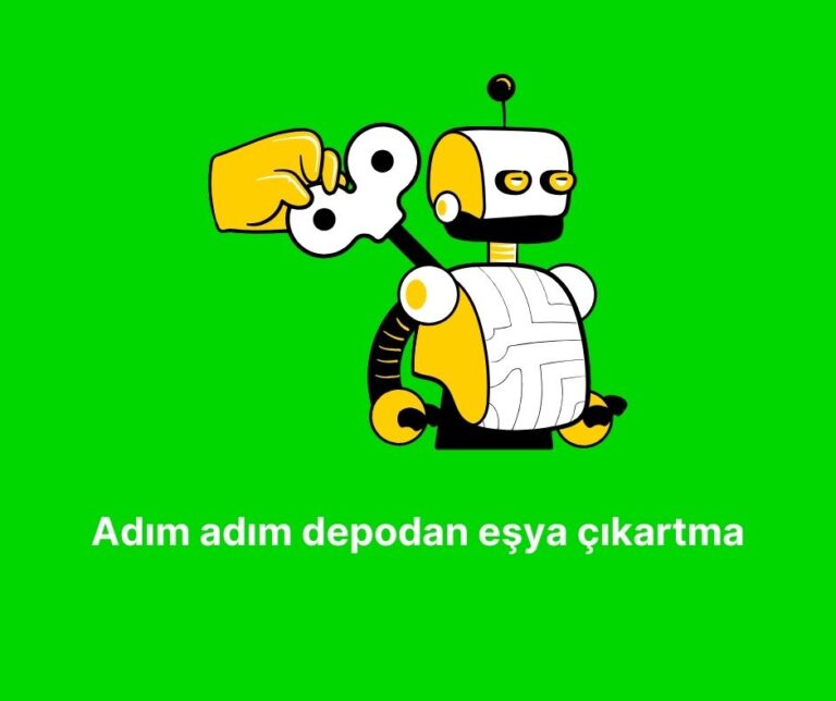 Depodan eşya çıkartma