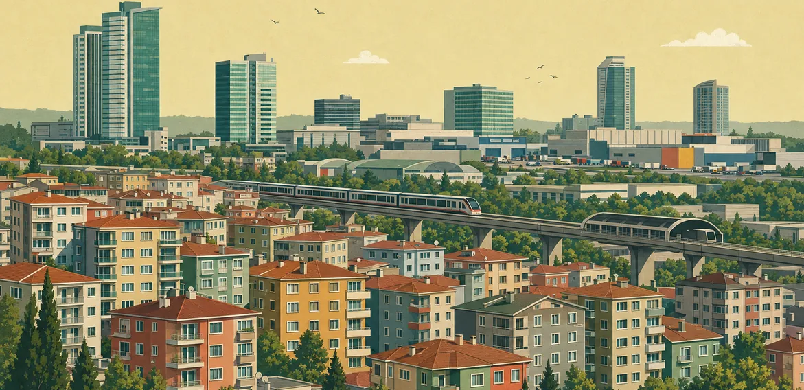 Bağcılar eşya depolama – Bağcılar'ın yoğun konut dokusu ve Güneşli iş merkezleri