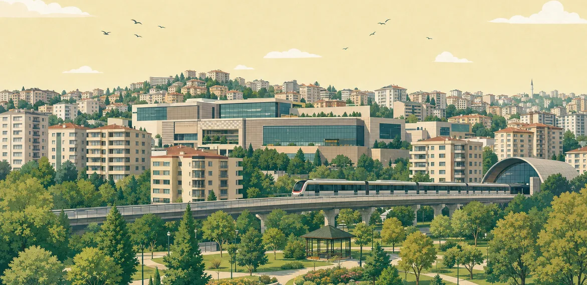 Bayrampaşa eşya depolama – Bayrampaşa'nın kompakt apartman dokusu ve metro hattı