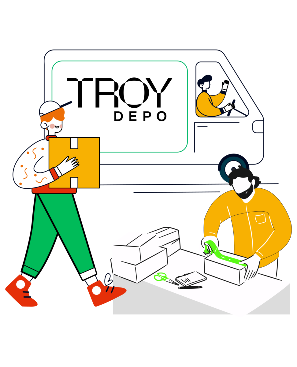 Troy depo ile güvenli taşıma ve depolama hizmeti.